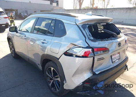 2024 Toyota Corolla Cross Hybrid Xse from USA, damaged, VIN 7MUFBABG9RV051971